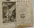 Oeuvres complètes d'Young traduites de L'Anglois par M. Le Tourneur - tome III et VI compilés en un volume. Young Le Tourneur