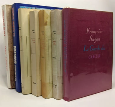 7 romans: Sarah Bernhart : Le rire incassable + Le garde du coeur + La femme fardée + Un profil perdu + des yeux de soie + un peu de soleil dans l'eau ...