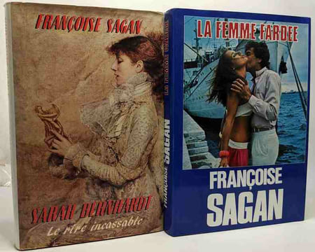 7 romans: Sarah Bernhart : Le rire incassable + Le garde du coeur + La femme fardée + Un profil perdu + des yeux de soie + un peu de soleil dans l'eau ...