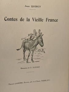 Contes de la Vieille France - illustrations de D. Dupont