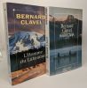 L'Homme du Labrador + Harricana (T.1 Le Royaume du Nord) --- 2 livres. Clavel Bernard