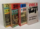 Au bonheur des dames + Germinal + L'assommoir + La joie de vivre --- 4 livres. Émile Zola  Sophie Guermès