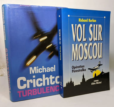 8 romans d'aviation: Vol sur Moscou opération Perestrelka + Médecin du ciel + Airport (en français) + Pilote dans l'enfer blanc + Le vol de l'intruder ...