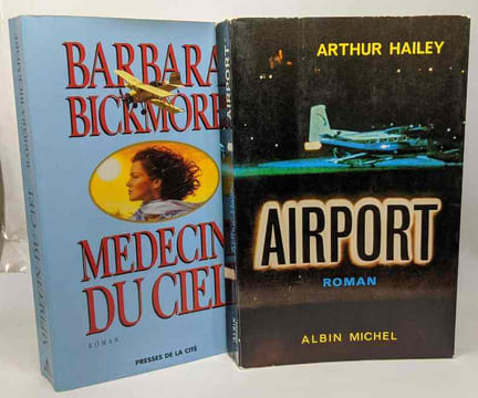 8 romans d'aviation: Vol sur Moscou opération Perestrelka + Médecin du ciel + Airport (en français) + Pilote dans l'enfer blanc + Le vol de l'intruder ...