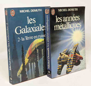Les galaxiales : tome 2 : La terre en ruine + Les années métalliques --- 2 livres