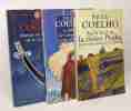 Le Pèlerin de Compostelle + Sur le bord de la rivière Piedra je me suis assise et j'ai pleuré + Manuel du Guerrier de la Lumière --- 3 livres. Coelho ...