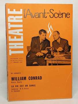 L'avant-scène théâtre 7 numéros (entre 1961 et 1963): 243-258-259-260-262-268-295 ---- la nuit des rois - William Conrad - Les témoins - Trois fois le ...