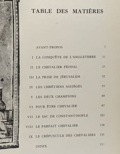 Les croisades apogée de la chevalerie - collection caravelle - avant-propos de Margaret B. Freeman