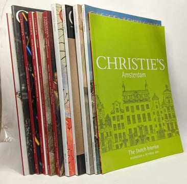 13 Catalogue de vente Christie's entre 2004 et 2008. Collectif