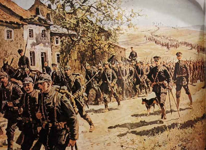 1914 La Marine - préface Général Beaufre Aquarelles Barons Louis de Beaufort Cartes Jean-Claude Quennevat --- Les grandes batailles