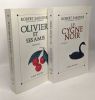 Olivier et ses amis + Le cygne noir --- 2 livres. Sabatier Robert