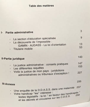 Un si petit grain de sable ou l'école devant la justice. Alezrah Pierrette