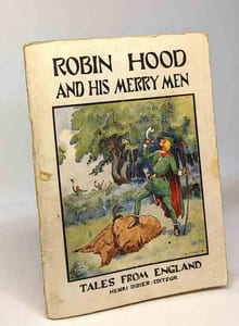 Robin Hood and his Merry Men - tales from England 3rd Degree n°2 illustrated by G.W. Irwin 4th édition revised and corrected