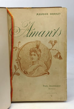 Amants - comédie en cinq actes - ornementation de Lucien Métivet. Donnay Maurice