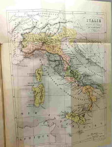 Histoire résumée d'Italie - depuis la date de l'Empire romain jusqu'à la fondation du royaume italien à la mort de Pie IX et de Victor-Emmanuel II- 6e édition