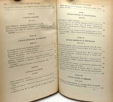 Histoire résumée d'Italie - depuis la date de l'Empire romain jusqu'à la fondation du royaume italien à la mort de Pie IX et de Victor-Emmanuel II- 6e ...