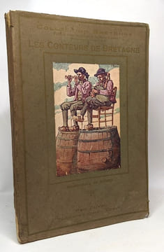 Les conteurs de Bretagne (deuxième série) - nouvelle collection bretonne - illustrations de E. Daubé. Collectif D'auteurs Le Goffic Le Braz Salonne ...