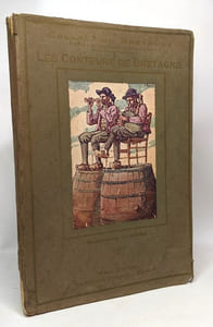 Les conteurs de Bretagne (deuxième série) - nouvelle collection bretonne - illustrations de E. Daubé