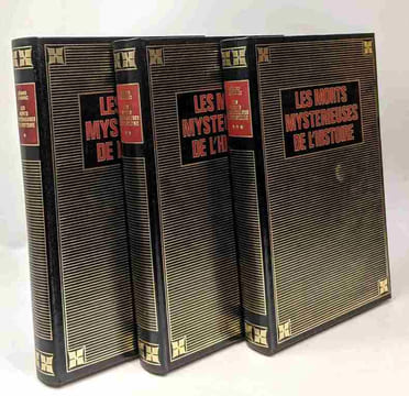 Les morts mystérieuses de l'histoire contemporaine - tome un deux et trois. Le Marec Gérard