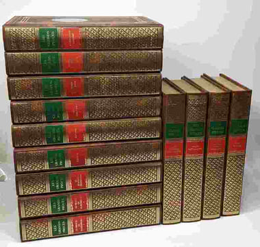 13 volumes collection "Les grands procès": Le procès de Nuremberg; Le scandale de Panama Vidocq; Danton; Marie Stuart; Landure/Ravaillac; ...