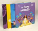 Les Fauves de Cléopâtre + Le Corbeau et le Renard + Tous avec le Petit Poucet + Rire comme une baleine -- 4 livres jeunesse. Davids Jennie  Robins ...