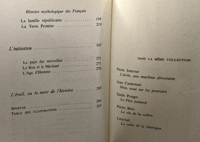 Histoire de la mythologie française