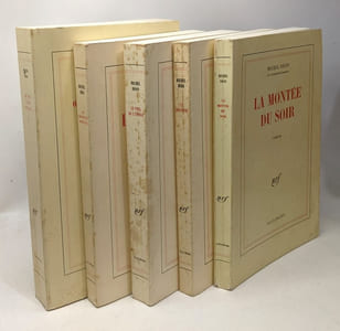 5 romans de Michel Déon: La Montée du soir + Les trompeuses espérances + Je vous écris d'Italie... + Un souvenir + Le prix de l'amour