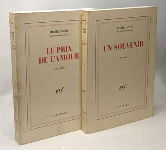 5 romans de Michel Déon: La Montée du soir + Les trompeuses espérances + Je vous écris d'Italie... + Un souvenir + Le prix de l'amour