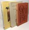 L'art d'aimer + Aubaine + Souvenirs indiscrets d'un voleur d'images. Ovide  Verguin Paul Dorval Alain
