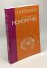Dictionnaire des homonymes. Larousse