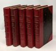 Oeuvres de Sully Prudhomme - Poésies - 5 volumes de 1865 à 1888: 1865-1866 Stances et poèmes + 1866 à 1872 Les épreuves les écuries d'Augias Croquis ...