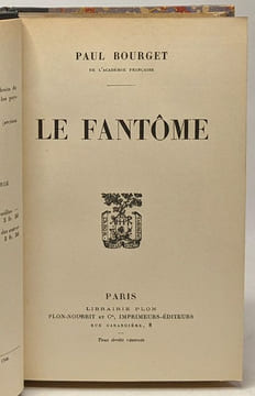 Cruelle énigme + L'irréparable + Le fantôme + Physiologie de l'amour moderne: fragments posthumes d'un ouvrage de Claude Larcher + Etudes et portraits ...