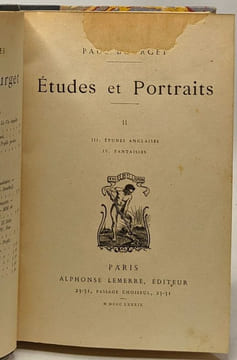 Cruelle énigme + L'irréparable + Le fantôme + Physiologie de l'amour moderne: fragments posthumes d'un ouvrage de Claude Larcher + Etudes et portraits ...