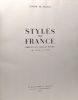 Styles de France objets et collections de 1610 à 1920 + Styles de France meubles et ensembles de 1610 à 1920 --- Plaisir de France. Jean De Hillerin