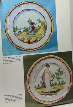 Les faïences de Nevers et du centre de la France du XVIe au XIXe siècle + Les faïences de Strasbourg et e l'Est de la France + Les faïences de ...