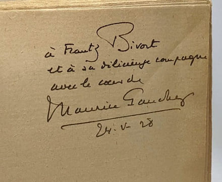 À la recherche d'une personnalité (étude et monographies belges) 3e édition - avec hommage de l'auteur. Gauchez Maurice