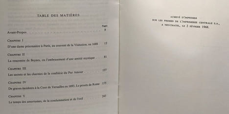 Fénelon et les saintes folies de Madame Guyon. Ribadeau Dumas François