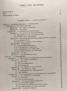 La province de Luxembourg - étude économique et sociale sous la direction de P. Rousseaux - centre d'études sociales