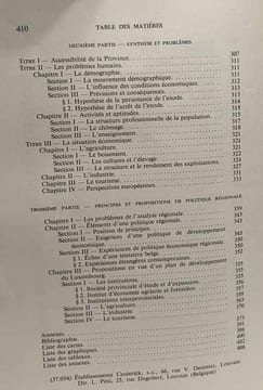 La province de Luxembourg - étude économique et sociale sous la direction de P. Rousseaux - centre d'études sociales. Van Den Eynde-ceulemans ...
