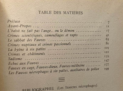 Fauves à six pattes - préface de Mr Roger Heim