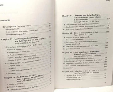 L'écriture âme de la théologie - collection IET n°9
