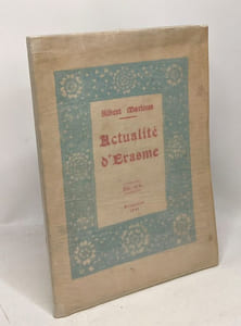 Actualité d'Erasme