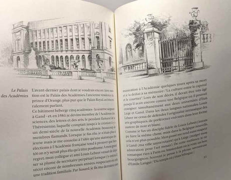 Autour du Parc de Bruxelles - six façades plus une. Liebaers Herman