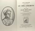 Les contes autreent nommés Le Décaméron de Maistre Jean Boccace Florentin - TOME UN  DEUX et TROIS - traduit par Antoine Sabatier illustré. Boccace ...