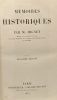 Mémoires historiques - Troisième édition. Mignet M