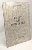 Le dit du provisoire - exemplaire n°651 / 1000. Pierre Georges