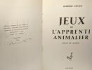 Jeux de l'apprenti animalier - dessins de l'auteur --- exemplaire n°50 / 500. Couto Ribeiro