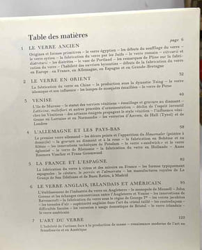 L'art du verre - texte français de Jeanine Carlander. Savage George