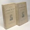 Leconte de Lisle - poèmes antiques + Leconte de Lisle - poèmes barbares - 2 volumes de oeuvres de Leconte de Lisle. Leconte De Lisle