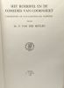 Het roerspel en de comedies van coornhert - uitgegeven en van commentaar voorzien. Van der Meulen Pierre